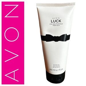 Avon LUCK Shower Gel Floral Sandalwood Citrus 6.7 FL OZ New & Sealed